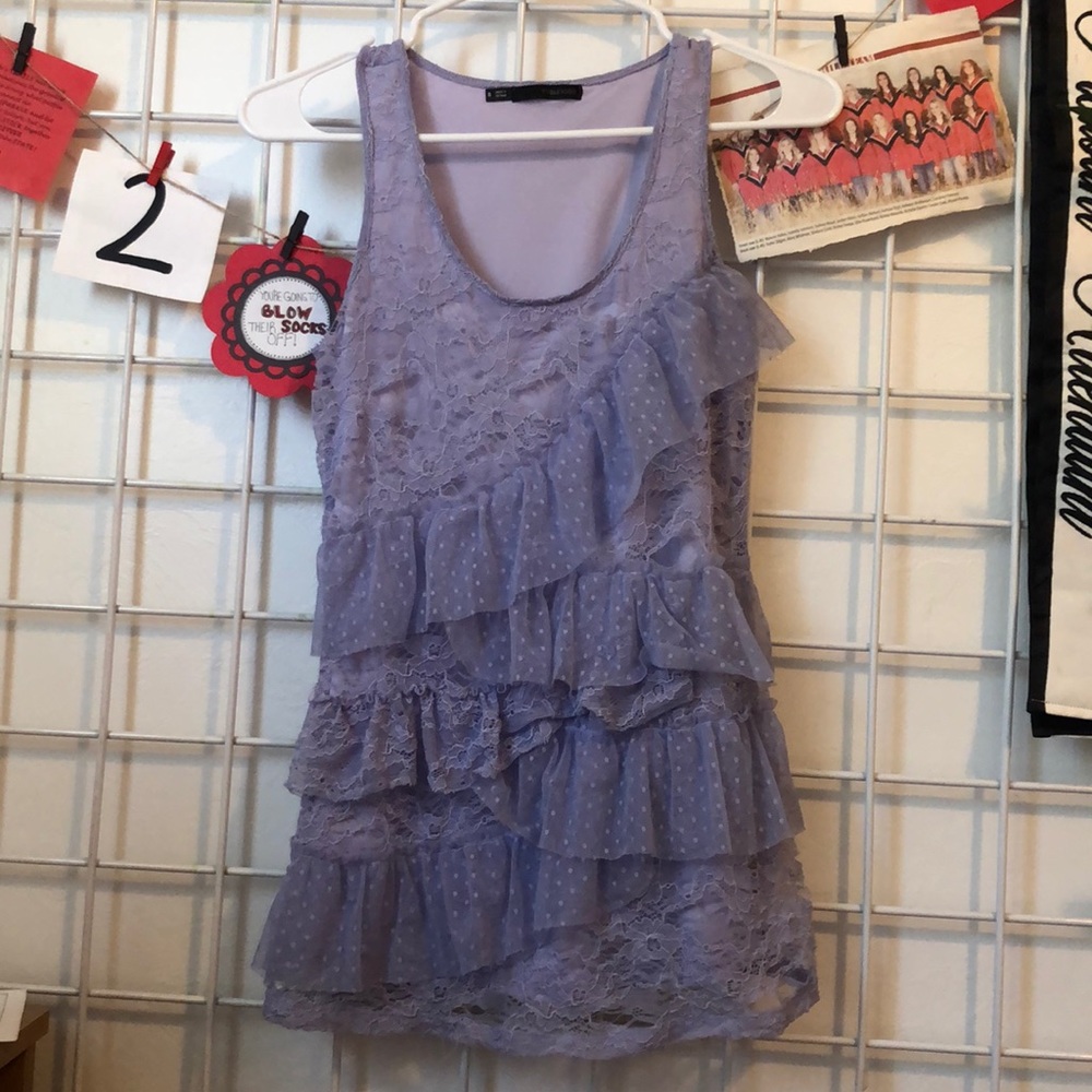 Purple tank top